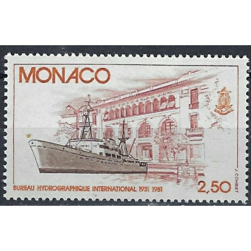 Monaco 1284 MNH 1981 Ship (ak2820)