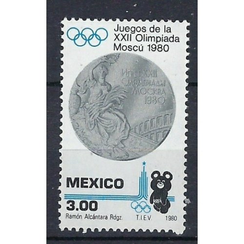 Mexico 1206 MNH 1980 Olympics (an9662)