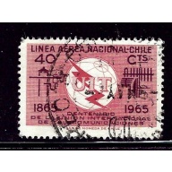 Chile C256 Used 1965 issue
