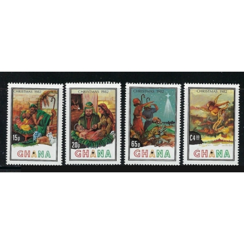 Ghana 817-20 MNH 1982 Christmas (ha1291)