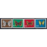 Germany B380-83 MNH 1962 Butterflies (an9221)