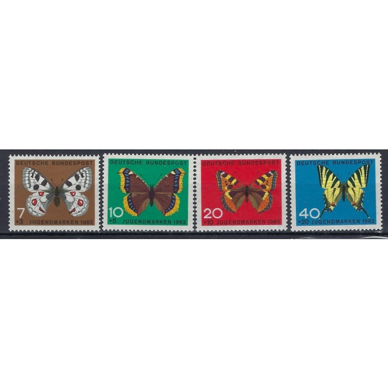 Germany B380-83 MNH 1962 Butterflies (an9221)