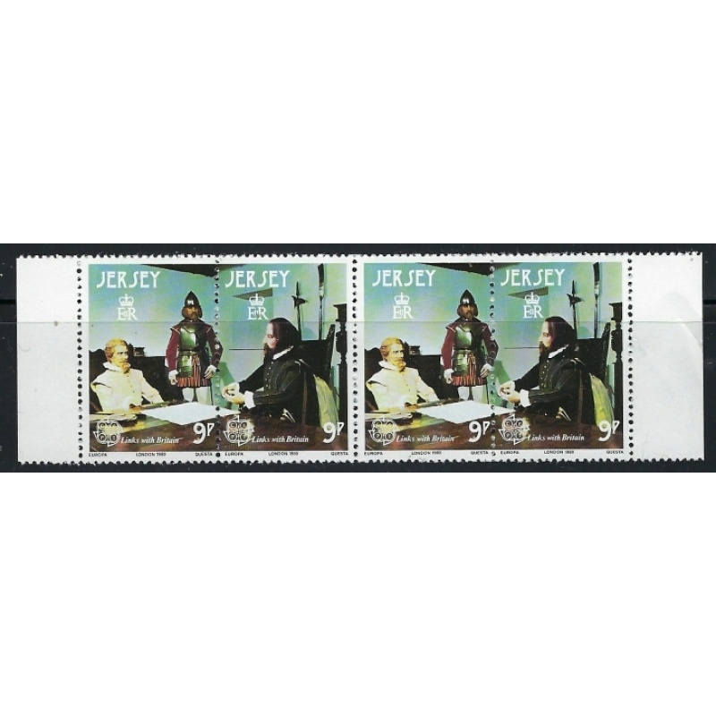 Jersey 229-30 MNH 1980 Europa (an3736)