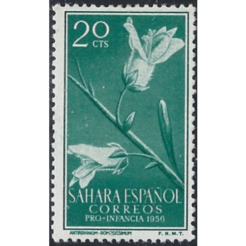 Spanish Sahara 78 MHR 1956 issue (ak6649)