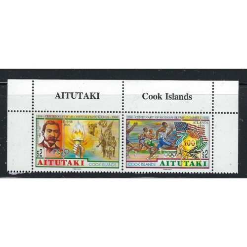 Aitutaki 519a MNH 1996 Olympics (ap8979)