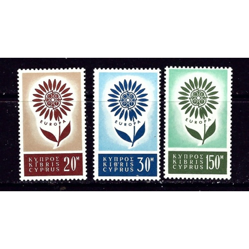 Cyprus 244-46 MNH 1964 Europa