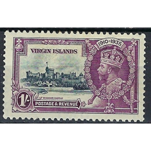 British Virgin Is 72 MLH 1935 issue (mm1111)