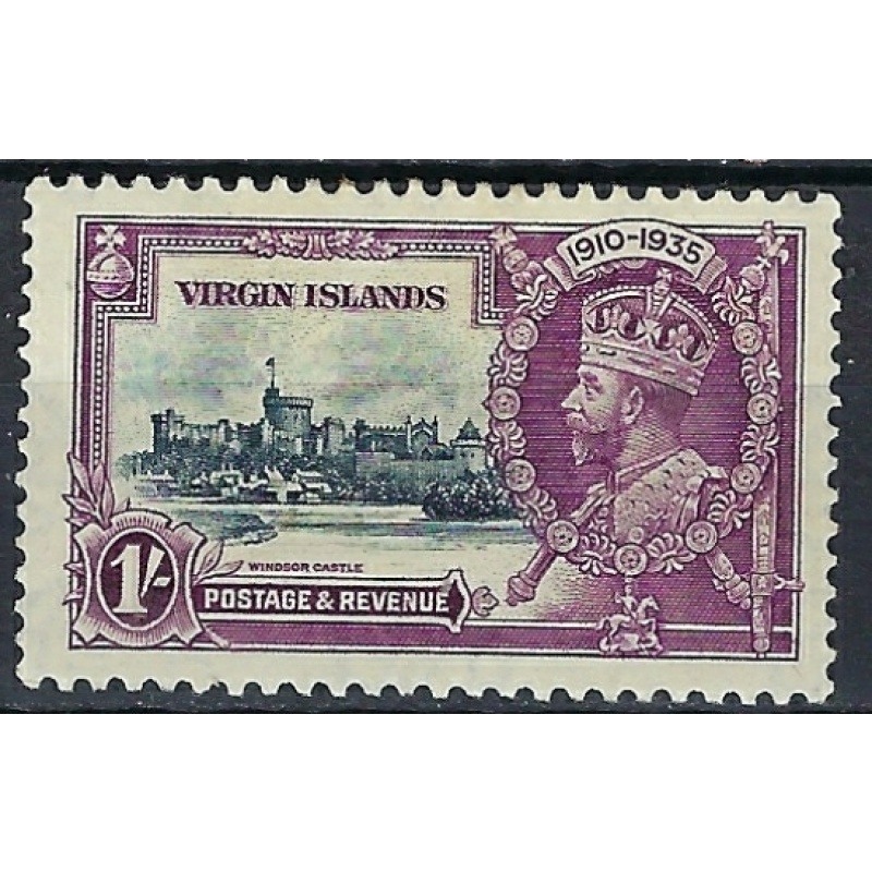 British Virgin Is 72 MLH 1935 issue (mm1111)