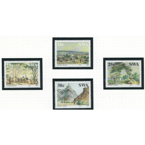 South West Africa 578-81 MNH 1987 Paintings (an7294)