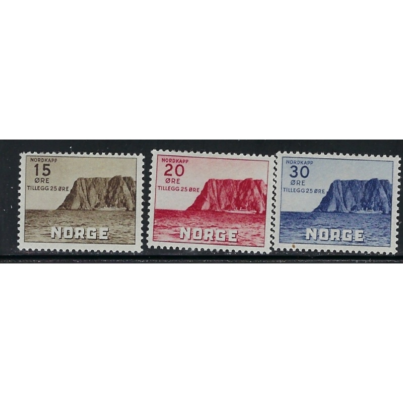 Norway B28-30 MH 1943 set (an4043)