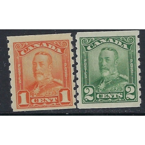 Canada 160-61 MH 1929 Coils (ak3127)