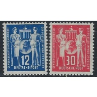 Germany DDR 49-50 MH 1949 set (ak4246)