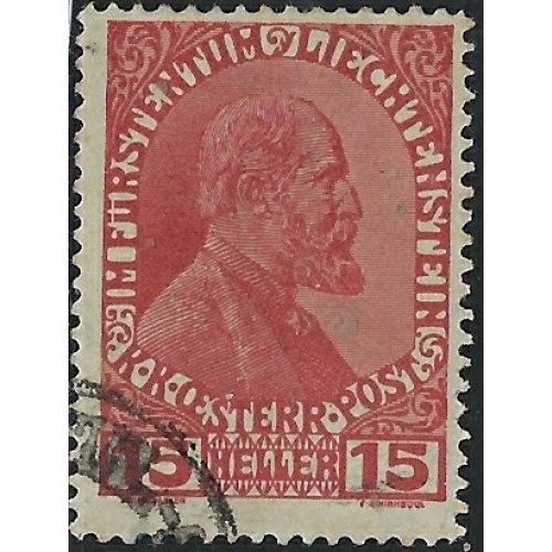 Liechtenstein 6 Used 1917 issue (an1434)