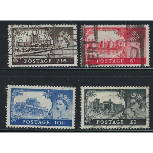 Great Britain 309-12 Used 1955 set (fe3568)