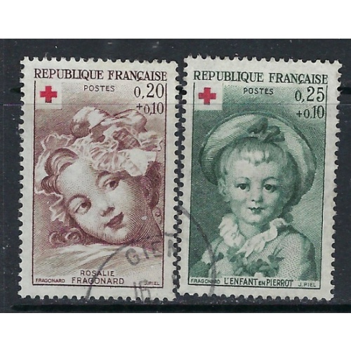 France B365-66 Used 1962 set (ak3454)