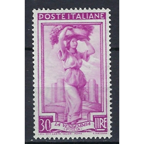 Italy 672 MH 1955 issue (an9239)