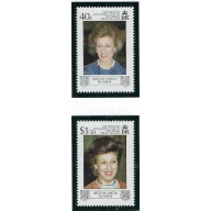 British Virgin Is 618-19 MNH 1988 Princess Alexandra Visit (fe3816)