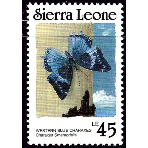 Sierra Leone 870 MNH 1987 Butterfly  (an8238)