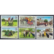 Bermuda 423-28 MNH 1982 Bermuda Regiment (ak1576)