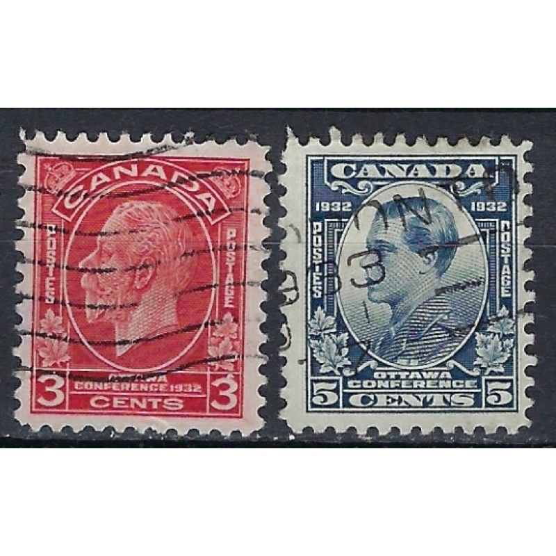 Canada 192-93 Used 1932 issues (ak1483)