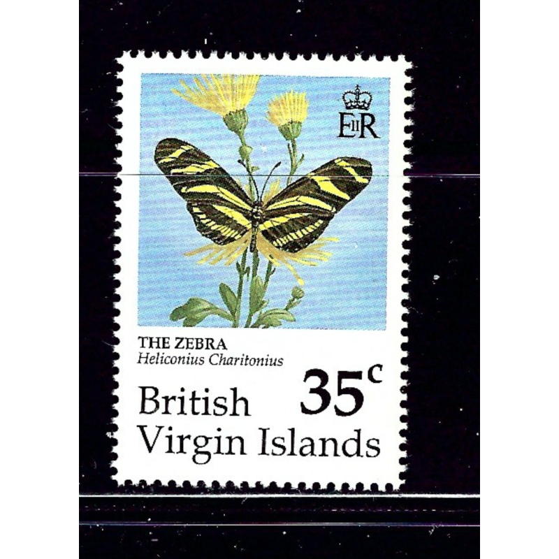 Virgin Is 717 MNH 1991 Butterflies