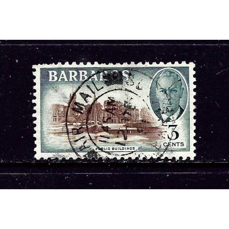 Barbados 218 Used 1950 Public Buildings