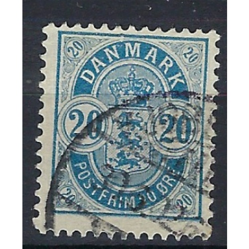Denmark 48 Used 1895 issue (an7786)