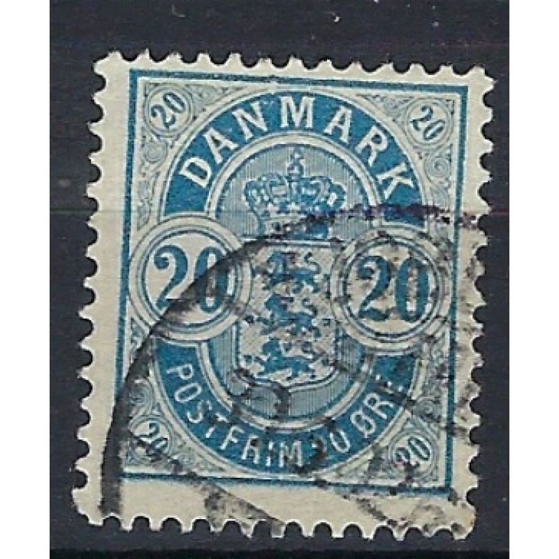 Denmark 48 Used 1895 issue (an7786)
