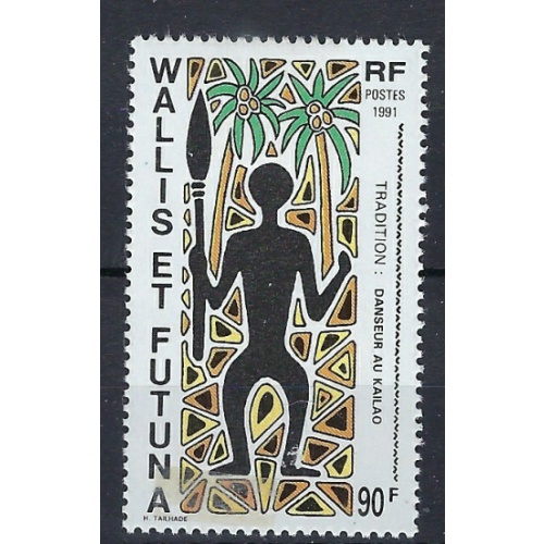 Wallis and Futuna 407 MH 1991 issue (an7826)