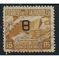 Salvador Used 1938 issue (an5979)