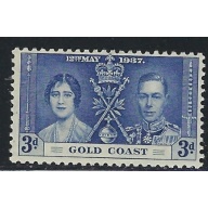 Gold Coast 114 MH 1937 issue (an5893)