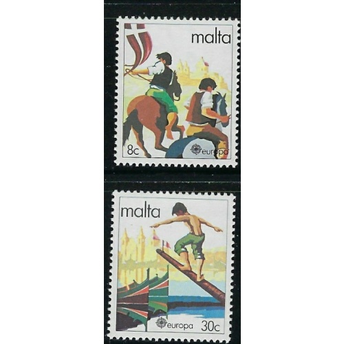 Malta 584-85 MNH 1984 Europa (ha1542)
