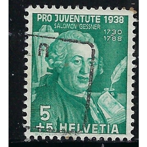Switzerland B91 Used 1938 issue (fe2210)