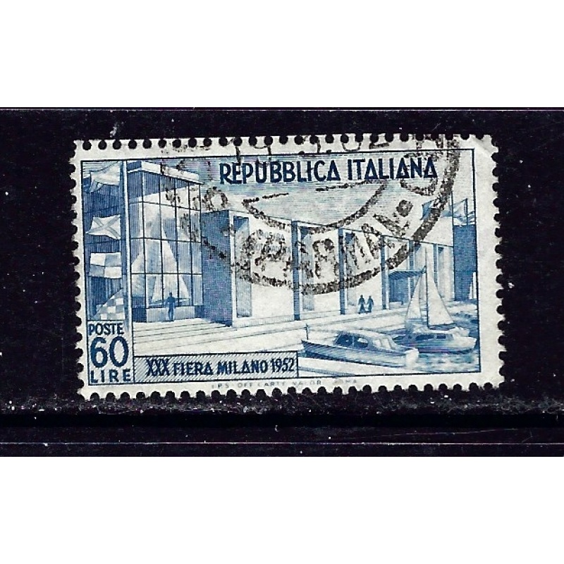 Italy 600 Used 1952 issue   #3