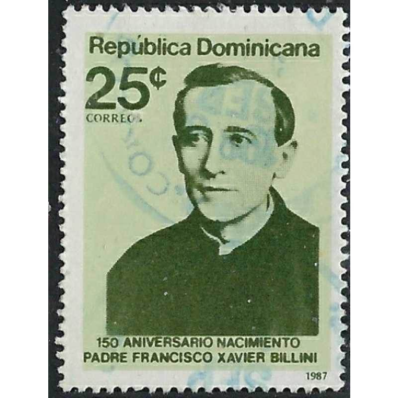 Dominican Republic 1016 Used 1987 issue (ak5860)