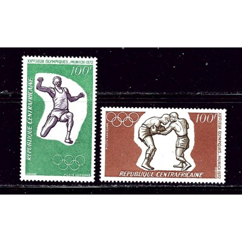 Central Africa C93-94 MNH 1972 Olympics
