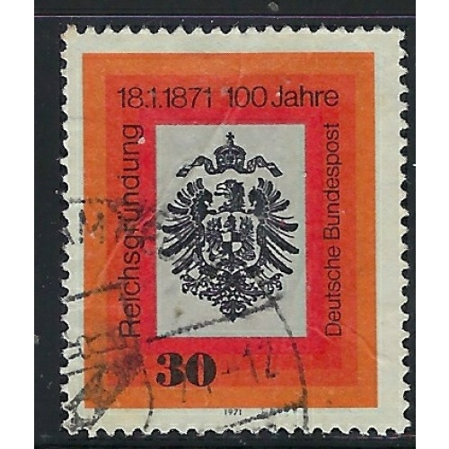 Germany 1052 Used 1971 issue (fe9712)
