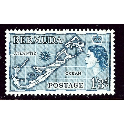 Bermuda 157 MH 1957 issue (ap3852)