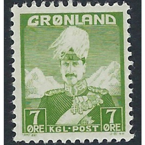 Greenland 3 MH 1938 issue (ak5654)