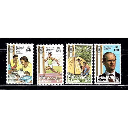 Virgin Is 409-12 MNH 1981 Dukes Awards