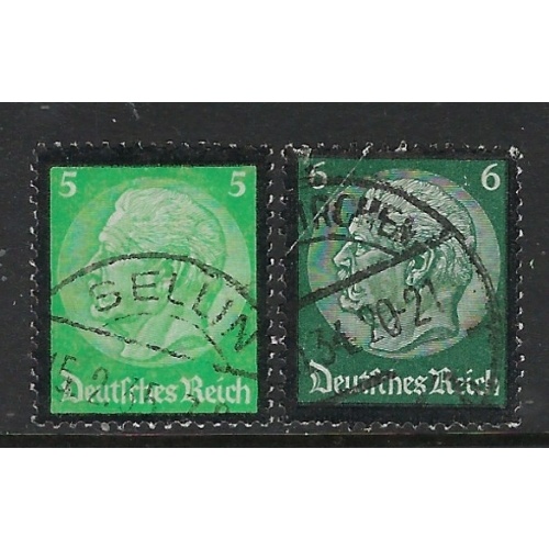 Germany 437-38 Used 1934 issues (fe4256)
