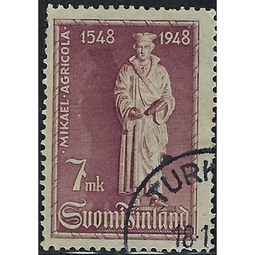 Finland 276 Used 1940 issue; couple short perfs (fe9151)