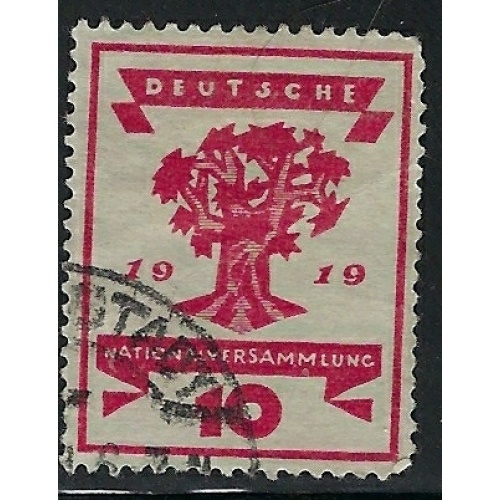 Germany 105 Used 199 issue  rounded corner (ap9449)