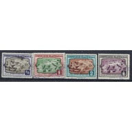 Guatemala 339-42 Used 1951 set (an9910)