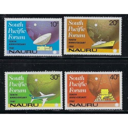Nauru 240-43 MNH 1981 set (fe1129)