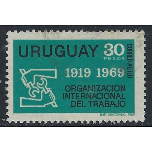 Uruguay C352 Used 1969 issue (ak3502)