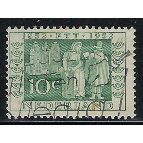 Netherlands 334 Used 1952 issue (an9737)