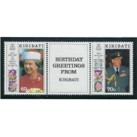 Kiribati 571-72 MNH 1991 Royal Birthdays (ak4057)