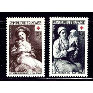 France B282-83 MH 1953 Paintings    (ap1351)