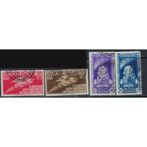 Italy 345-48 Used 1935 set (ak5103)